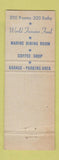 Matchbook Cover - Hotel Edmond Meany Seattle WA WEAR