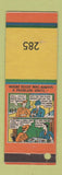 Matchbook Cover - Restaurant Stock Cut graphics SAMPLE WEAR
