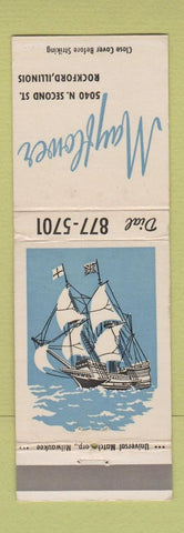 Matchbook Cover - Mayflower Rockford IL WEAR