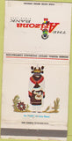 Matchbook Cover - The Arizona Bank Maiden Kachina WEAR 30 Strike