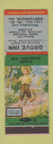 Matchbook Cover - Grove Inn Northbrook IL