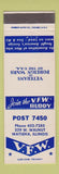 Matchbook Cover - VFW Watseka IL