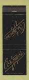 Matchbook Cover - Cortugno's Restaurant Hillside IL