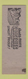 Matchbook Cover - Wohlford's Grocery Meats Freeport IL