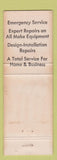 Matchbook Cover - Jaworco Heating Air Conditioning Fox River Grove IL