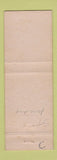 Matchbook Cover - Sam's Steak House Mendota IL