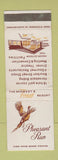Matchbook Cover - Pheasant Run St Charles IL WEAR