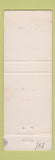 Matchbook Cover - Moose Lodge Peru IL