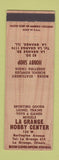 Matchbook Cover - La Grange Hobby Center IL sporting goods Lionel Trains