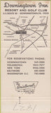 Matchbook Cover - Downingtown Inn Golf Club PA 30 Strike