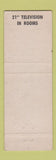 Matchbook Cover - Diamond H Rancho Motel Kingman AZ