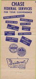 Matchbook Cover - Chase Federal Savings Loan Miami FL 30 Strike