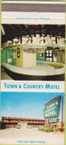 Matchbook Cover - Town and Country Motel Monroeville PA 30 Strike