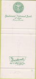 Matchbook Cover - Boulevard National Bank of Miami FL 30 Strike
