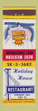 Matchbook Cover - Holiday House Restaurant Kingman AZ Best Western