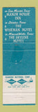 Matchbook Cover - Cliff Manor Motor Hotel Tucson AZ WEAR