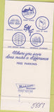 Matchbook Cover - South Miami Federal Bank FL 30 Strike