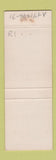 Matchbook Cover - Ready Electric Wood Dale IL