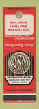 Matchbook Cover - Western States Insurance Freeport IL