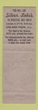 Matchbook Cover - Silver Lake Golf Club Orland Park IL