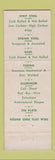 Matchbook Cover - Korhumel Steel Aluminum Evanston IL