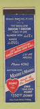 Matchbook Cover - Moore & Moore Homes Mattoon IL