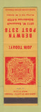 Matchbook Cover - VFW Berwyn IL