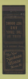 Matchbook Cover - Nachusa House Dixon IL