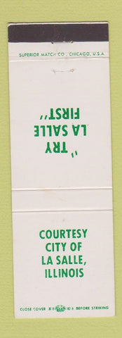 Matchbook Cover - La Salle IL