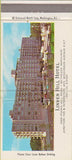 Matchbook Cover - Linden Hill Hotel Bethesda MD 30 Strike