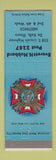 Matchbook Cover - VFW Everett Hubbard DeKalb IL