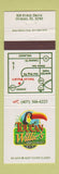 Matchbook Cover - Toucan Willie's Restaurant Oviedo FL