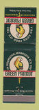 Matchbook Cover - Green Parrot Rochester NY restaurant