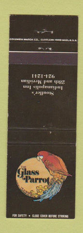 Matchbook Cover - The Glass Parrot Stouffer's Indianapolis Inn IN