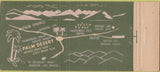 Matchbook Cover - Shadow Mountain Club Palm Desert CA 30 Stick