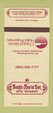 Matchbook Cover - Santa Maria Inn Hotel Restaurant CA 30 Strike
