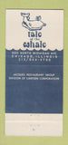 Matchbook Cover - Tale of the Whale Chicago IL 30 Strike