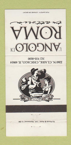 Matchbook Cover - L'Angolo Di Roma Trattoria Chicago IL 30 Strike