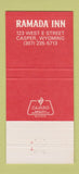 Matchbook Cover - Ramada Inn Casper WY 30 Strike