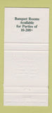 Matchbook Cover - Wolf's Den Restaurant Knox PA 30 Strike