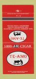 Matchbook Cover - Te Amo Cigars JR Cigar 30 Strike