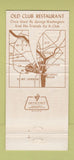 Matchbook Cover - Old Club Restaurant Alexandria VA 30 Strike