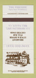 Matchbook Cover - The Fireside Restaurant Mill Valley CA 30 Strike