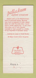 Matchbook Cover - Palladium Restaurant Daytona Beach Shores FL 30 Strike