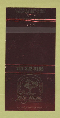 Matchbook Cover - Pefer Herdie House Williamsport PA 30 Strike