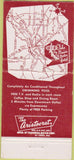 Matchbook Cover - Oaks Manor Motor Hotel Dallas TX WEAR 30 Strike