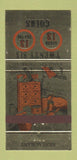 Matchbook Cover - Twenty Six Coins Restaurant Seattle WA 30 Strike