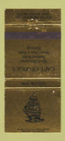 Matchbook Cover - Captain George's Seafood Williamsburg VA 30 Strike