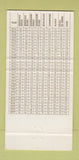 Matchbook Cover - LA Reserve Restaurant French Fort Lauderdale FL 30 Strike