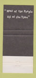 Matchbook Cover - Yesterday's Nite Life Myrtle Beach SC 30 Strike